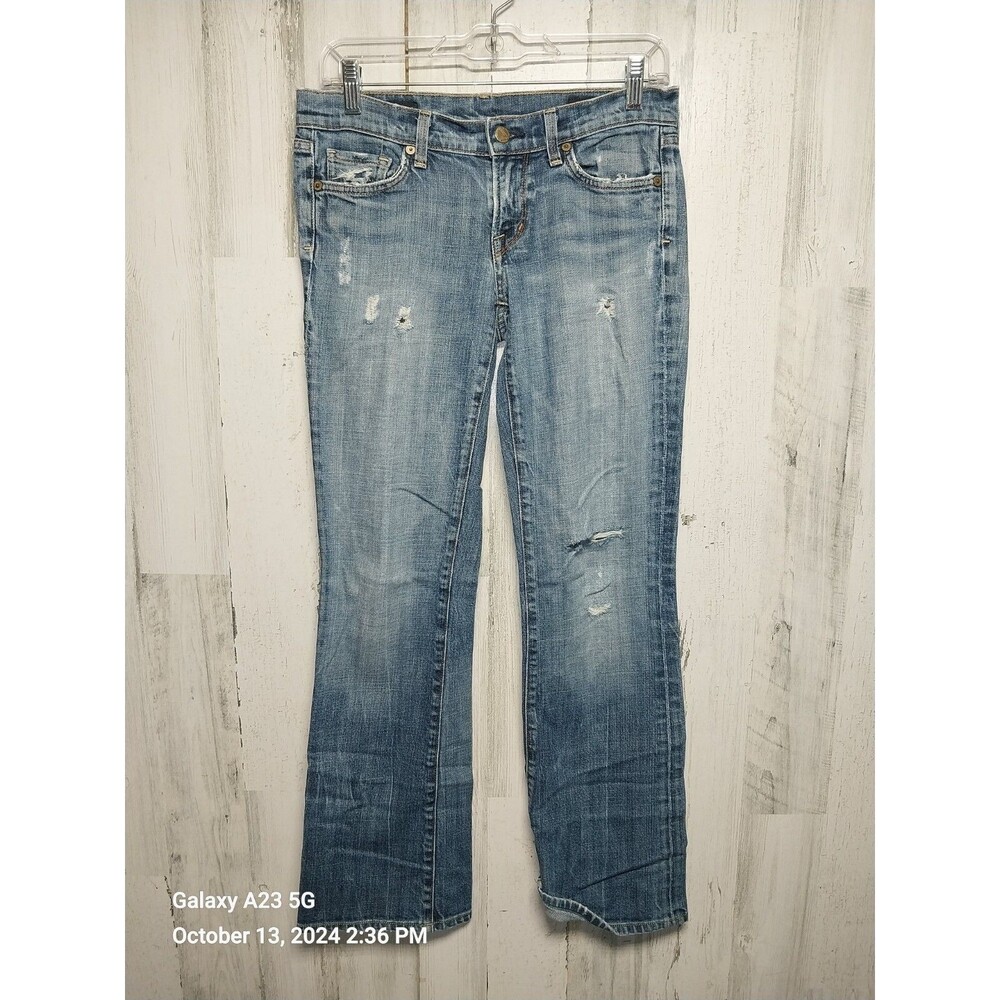CITIZENS OF HUMANITY Jeans Ric Rac 108 Low Waist Bootcut Stretch 27 Actual 30x30